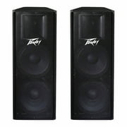 Peavey PV215 2-Way 2800 Watt Dual 15" PA Full Range DJ Speakers PV 215 (2 Pack)