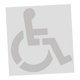 thumbnail image 5 of Plantilla de estacionamiento para discapacitados Silicona reutilizable Plantilla de estacionamiento versátil de plantilla plegable, fácil de usar,, 5 of 8