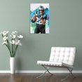thumbnail image 5 of Christian McCaffrey American Football Players Sports Celebrity Canvas Wall Art Posters For Room Aesthetic And Decor 11 Poster For Bedroom Bathroom Living Room Office Kitchen Decor, 5 of 8