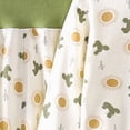 thumbnail image 6 of CAUYDY Newborn Girl Photoshoot Outfits Toddler Clothes Cute 12 18 24 Months Long Sleeved Shirt Elastic Pants 2PCS Set Baby Pajamas for Girls Fall Winter Sizes 18-24 Months,Green, 6 of 7