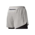 thumbnail image 3 of Gym Shorts Men Summer Casual Elastic Waist Double Layer Breathable Athletic Workout Running Shorts with Pockets, 3 of 4
