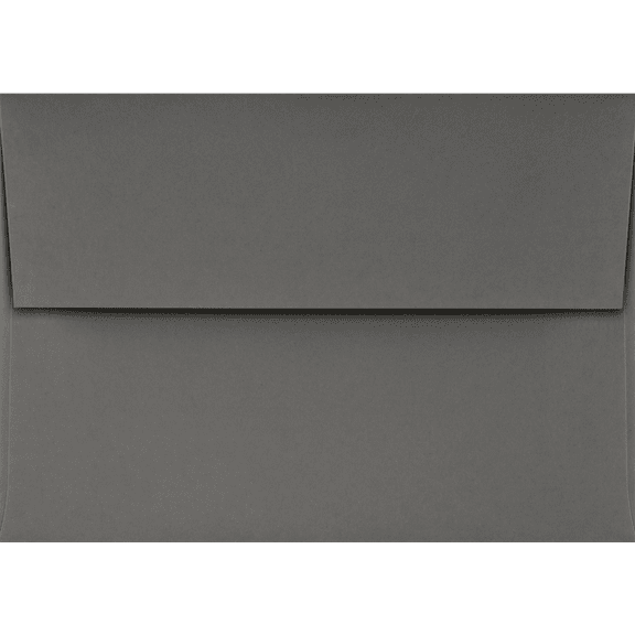 LUXPaper A1 Invitation Envelopes w/ Peel & Press, Smoke Gray, 3 5/8 x 5 1/8, 50/Pack