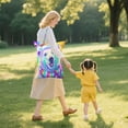 thumbnail image 4 of 2-Pack Waterproof Travel Laundry Bag Lightweight Polyester Duffle with Top Handle for Beach/Camping/School Colorful Polar Bear Pattern, 4 of 7
