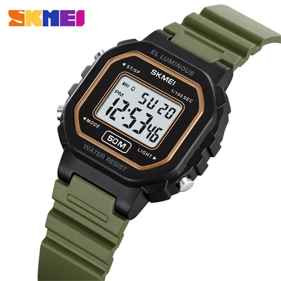 SKMEI Montre pour Enfants Électronique LED Montre de Sport Numérique pour Garçons Filles
