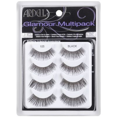 Ardell Pestañas postizas Natural 105 Black, paquete de 5 pares