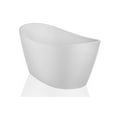thumbnail image 4 of Empava 59" Luxury Freestanding Bathtub Acrylic Soaking SPA Tub, 4 of 6