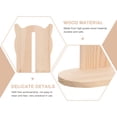 thumbnail image 4 of Hamster Rueda Base de madera Hamster Rueda Rueda Rueda Ejercicio Rueda Pantalla de juguete, 4 of 6