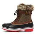 thumbnail image 2 of Dream Pairs Botas de nieve de invierno impermeables a media pantorrilla para mujer RIVER_3 Dream Pairs RIVER_3, 2 of 6