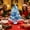 *New--Sky Blue, variant on 45cm Blue Tabletop Artificial Christmas Tree with "Merry Christmas" Snowflake Accessories & Lights, Icy-Themed Decor for Desktop, Window & Indoor Home Party Decoration