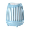 thumbnail image 1 of jifeng 400ml Air Humidifier Essential Oil Diffuser, Night Light Silent USB Timer for Tabletop Living Room Decoration Ornament , Blue, 1 of 9