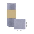 thumbnail image 3 of Rollo de paño de microfibra desechable para limpieza general, toallas de papel para cocina y baño, trapos de limpieza gruesos y grandes, 20 hojas de toallitas absorbentes de aceite que no rayan, colo, 3 of 6