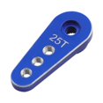 thumbnail image 1 of Servo de brazo metálico de 25T, engranaje 1:10, resistente al agua, accesorios para coche de juguete, núcleo RC metálico Azul, 1 of 9