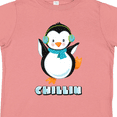 thumbnail image 4 of Inktastic Chillin Penguin Boys or Girls Toddler T-Shirt, 4 of 5