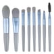 thumbnail image 3 of Xihbxyly Juego de Brochas de Maquillaje, Kit de Brochas de Fibra Sintética, Brocha Cosmética con Mango de Madera, Bolsa de Almacenamiento Portátil, Ideal para Viajes, para Difuminar, Contornear E Ilu, 3 of 7