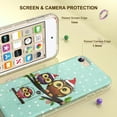 thumbnail image 6 of ULAK iPod Touch 7 6 5 Case, Sturdy Slim Shockproof Bumper Case for Apple iPod Touch 7th 6th 5th Generation, Owl Family, 6 of 6