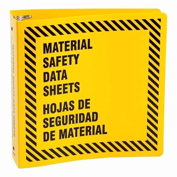 Brady Binder,Bilingual,3-3/16 In. D 48757Y