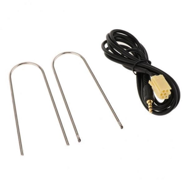 Adaptador de entrada auxiliar Mini Jack de audio Para automóvil Grande Punto 2007+ 6 piezas Strade Fareast Limited