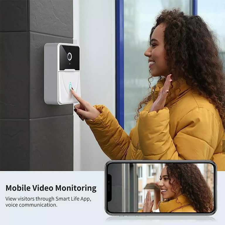 Security Camera Android Doorbell Camera Poe Wifi Doorbell