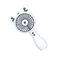 thumbnail image 1 of Billuyoard Mini ventilador de mano con carga USB, rociador de aire y agua, dibujos animados de escritorio, recargable, Personal para oficina, Electrodomésticos Blanco, 1 of 6