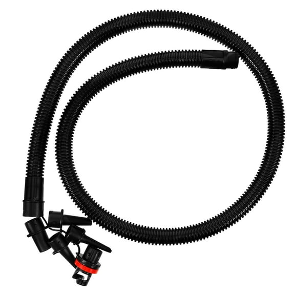 LOLIPPYY Inflator Hose Extension for Air Pump, Black 1 Set Compatible with Inflatable Beds and Mattresses