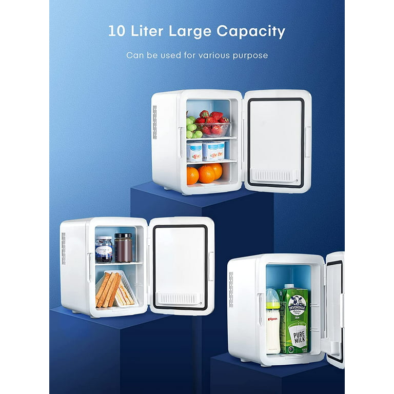 Buy wholesale Pack 10L white fridge + Touch mirror with LED lights