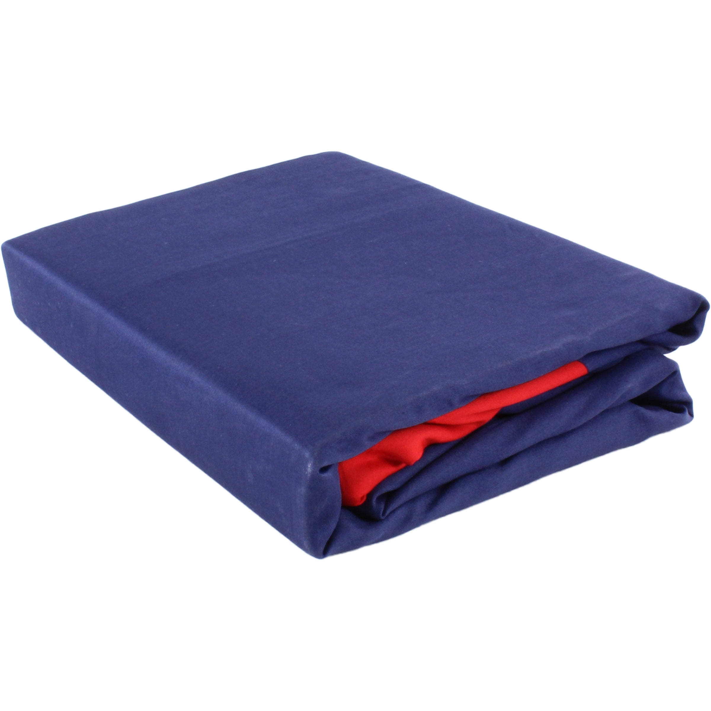 Ole Miss Rebels 2 Sided Reversible Comforter, 100% Cotton Sateen, 86" x 96", Queen