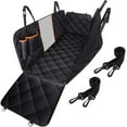 thumbnail image 1 of Dog Car Seat Cover Protector with Side Flaps From Scratching for Dogs with Mesh Viewin G Window & Storage Pocket Pet Seat Cover for Back Seat of Car/SUV/Truck with Dog Seat Belt, 1 of 7