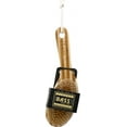 thumbnail image 2 of Bass Brushes Deluxe Short Curved Handle, Long Bristle, 100% Wild Boar, Firm, 1 Brush, 2 of 2