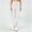White, variant on FRSASU Girl's Leggings School Uniform Flare Pants High Waist Flare Yoga Pants Bell Bottoms Size 3-15T White