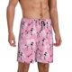 thumbnail image 2 of Balery Cartoon Poodle Dog Pantalones cortos de pijama de punto de algodón para hombre con cinturilla y bolsillos-Medium, 2 of 6