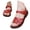 sandals 97#Red, variant on WAYUTE Women Sandals Elegant Platform Open Toe Thick Heel Footwear with Insole Everyday Comfortable Straps Casual Summer