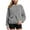 Grey, variant on larppty Women Sweatshirt with Dog Pouch Winter Fleece Pullover Sweatshirts with Carrier Pocket Puppy Kitten Dogs Holder Tops (Sky Blue, XL)