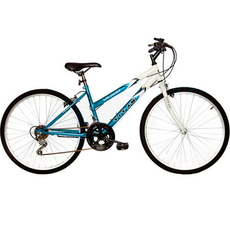 Titan Womens Wildcat 26u0022 Mountain Bike - White/Teal