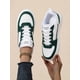 thumbnail image 2 of Ladies' Lace-up Casual Sports Sneakers, White Lightweight Street Fashionable And Simple Skateboard Shoes For Women, 2 of 4