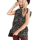 thumbnail image 1 of Blusa tipo túnica con cuello con volantes y mangas cortas con estampado floral informal para mujer, 1 of 8