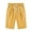 Yellow, variant on Women Summer Pants Plus Size High Waisted Shorts Lacing Beach Workout Pocket Five Point Pants Gradual Shorts Women