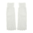 thumbnail image 4 of Unique Bargains 1 Pair Five Toe Socks Thickening Plush Socks for Women White, 4 of 6
