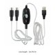 thumbnail image 3 of Eigraketly Teclado eléctrico Adaptador de audio MIDI MIDI a USB Convertidor Adaptador Cable Accesorio de teclado Accesorios para instrumentos musicales Eigraketly OD2642-00B, 3 of 6
