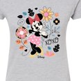 thumbnail image 3 of Disney - Minnie Xoxo  - Juniors Fitted Graphic T-Shirt, 3 of 5