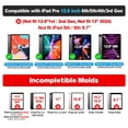 thumbnail image 4 of Funda con teclado BABG para iPad Air 13 y iPad Pro 12.9 de tercera a sexta generación, 4 of 7