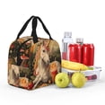 thumbnail image 5 of Picia Countryside Fruit White Horse Printed Lunch box Lunch bag for Men Women Large Capacity Lunchbox Reusable Lunch Bags Insulated Lunch Bag Lunch Box Cooler, 5 of 6
