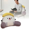 thumbnail image 2 of Cute Lumbar Pillow Soft Back Support Cushion For Pregnancy Chair Sofa Bed & Car Comfort For Lower Back & Waist Humidifiers for Bedroom Memory Foam Car Seat Cushion Fuzzy Back Cushion for Car Seat, 2 of 4