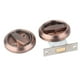 thumbnail image 5 of Cerradura de Doble Cara, Hermosa Curva Galvanizada, Manija de Anillo de Acero inoxidable 304, Cerrado de Puerta para Baño, Puerta de Acceso, 5 of 7