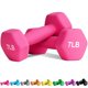 thumbnail image 1 of Balelinko Equipo De Gimnasio En Casa Entrenamientos Entrenamiento De Fuerza Pérdida De Peso Pilates Pesas Conjuntos De Yoga Pesas Para Mujeres, Hombres, Personas Mayores Y Jóvenes, 7 Libras, Par Rosa, 1 of 5
