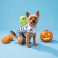 thumbnail image 2 of Vibrant Life Halloween Alien Costume for Dogs and Cats, Multicolor, XS, 2 of 6