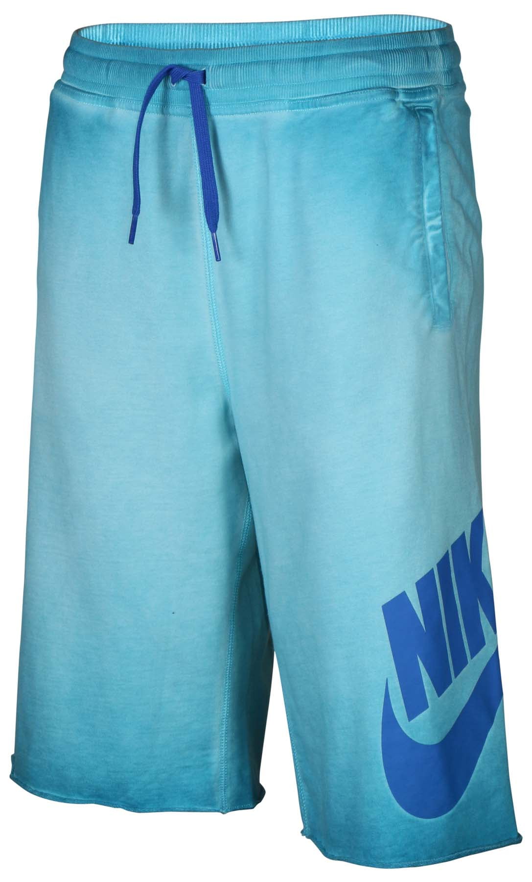 nike long sweat shorts