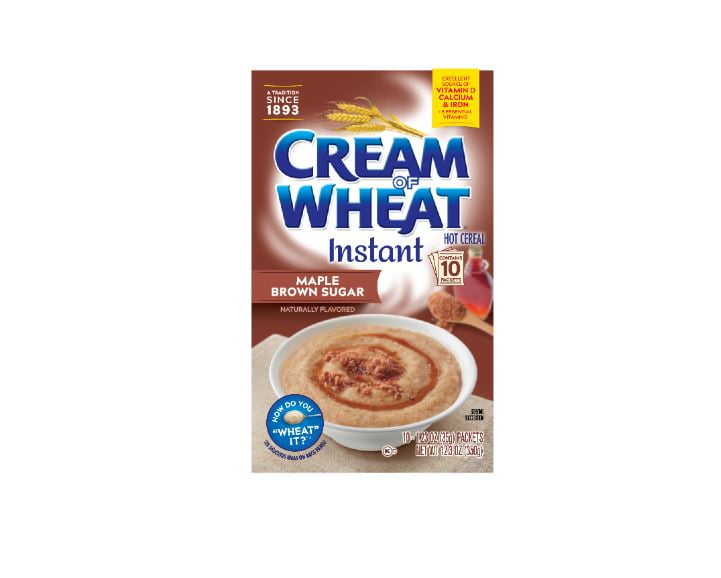 Cream Of Wheat® Maple Brown Sugar Instant Hot Cereal 10-1.23 Oz ...