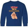 thumbnail image 3 of Inktastic Cocker Spaniel Dog Lover Gifts Long Sleeve Youth T-Shirt, 3 of 5
