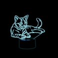 thumbnail image 1 of 3D Optical Illusion Lamp LED Night Light for Baby Child, 3d Cat Lamp 7 Colors Changing Touch Bedside Lamp Bedroom Deco Cat Lamp with USB Cable, 1 of 5