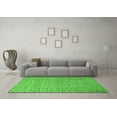 thumbnail image 3 of Ahgly Company Indoor Square Solid Green Modern Area Rugs, 6' Square, 3 of 4
